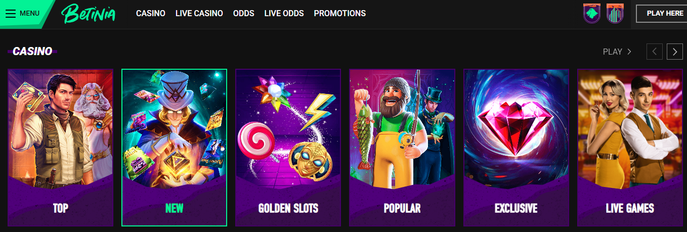 Betinia Casino